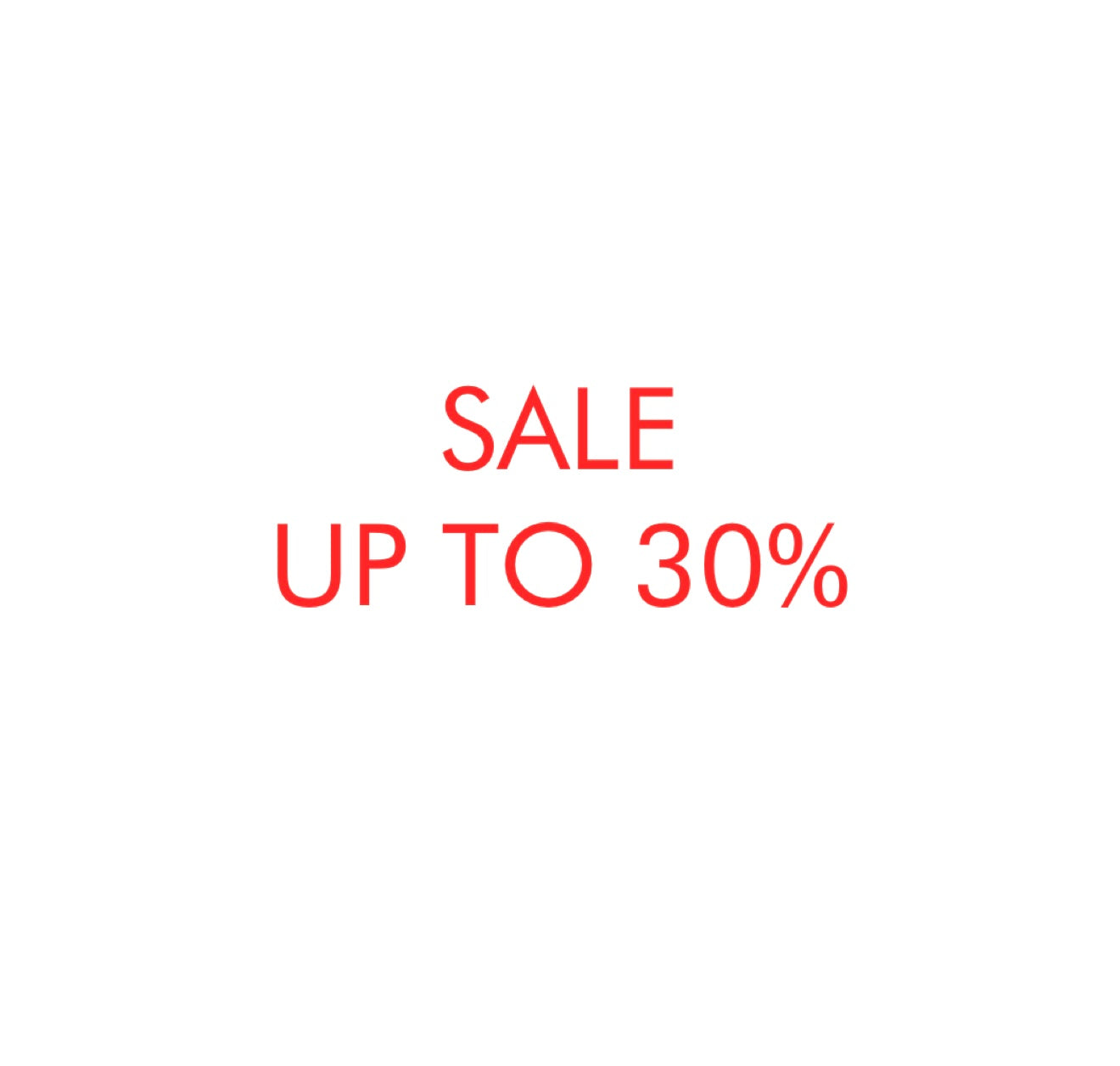 SALE 15% - 30%