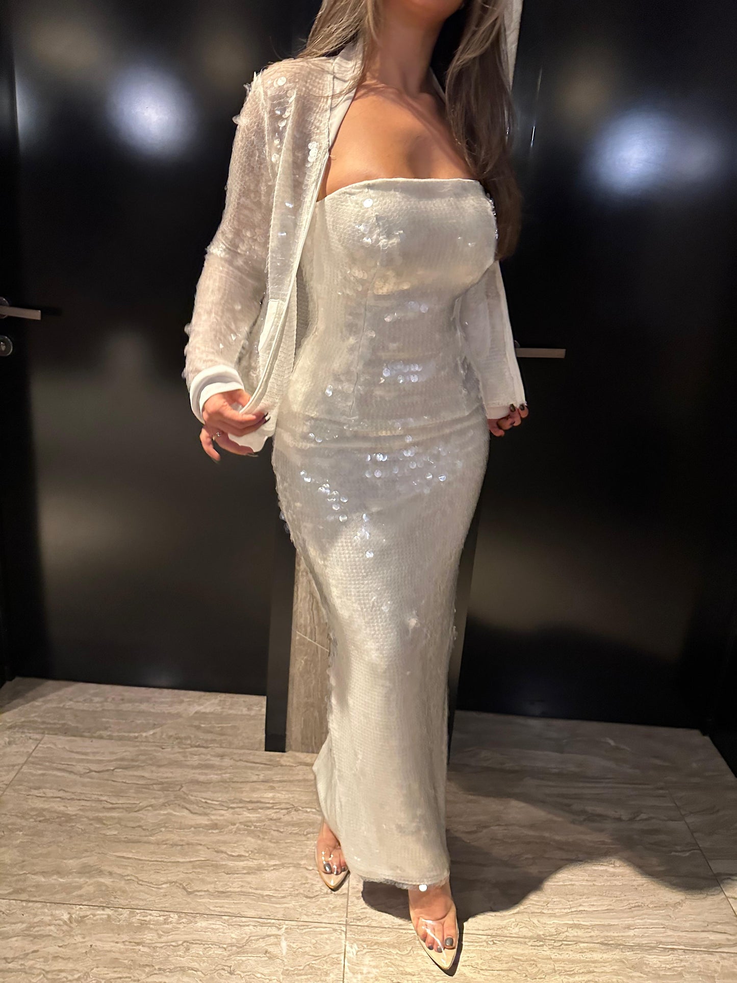 White Sparkly