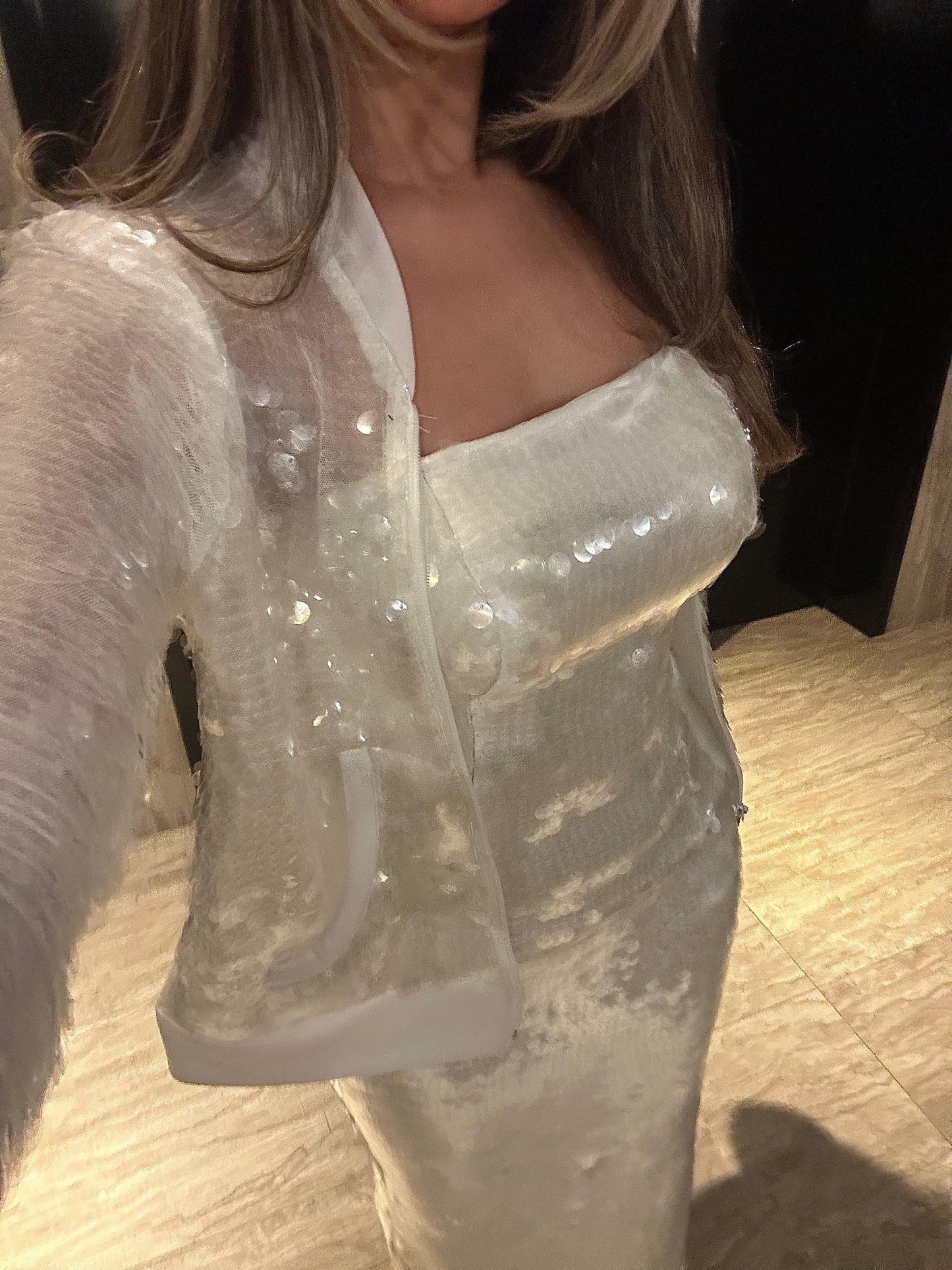 White Sparkly