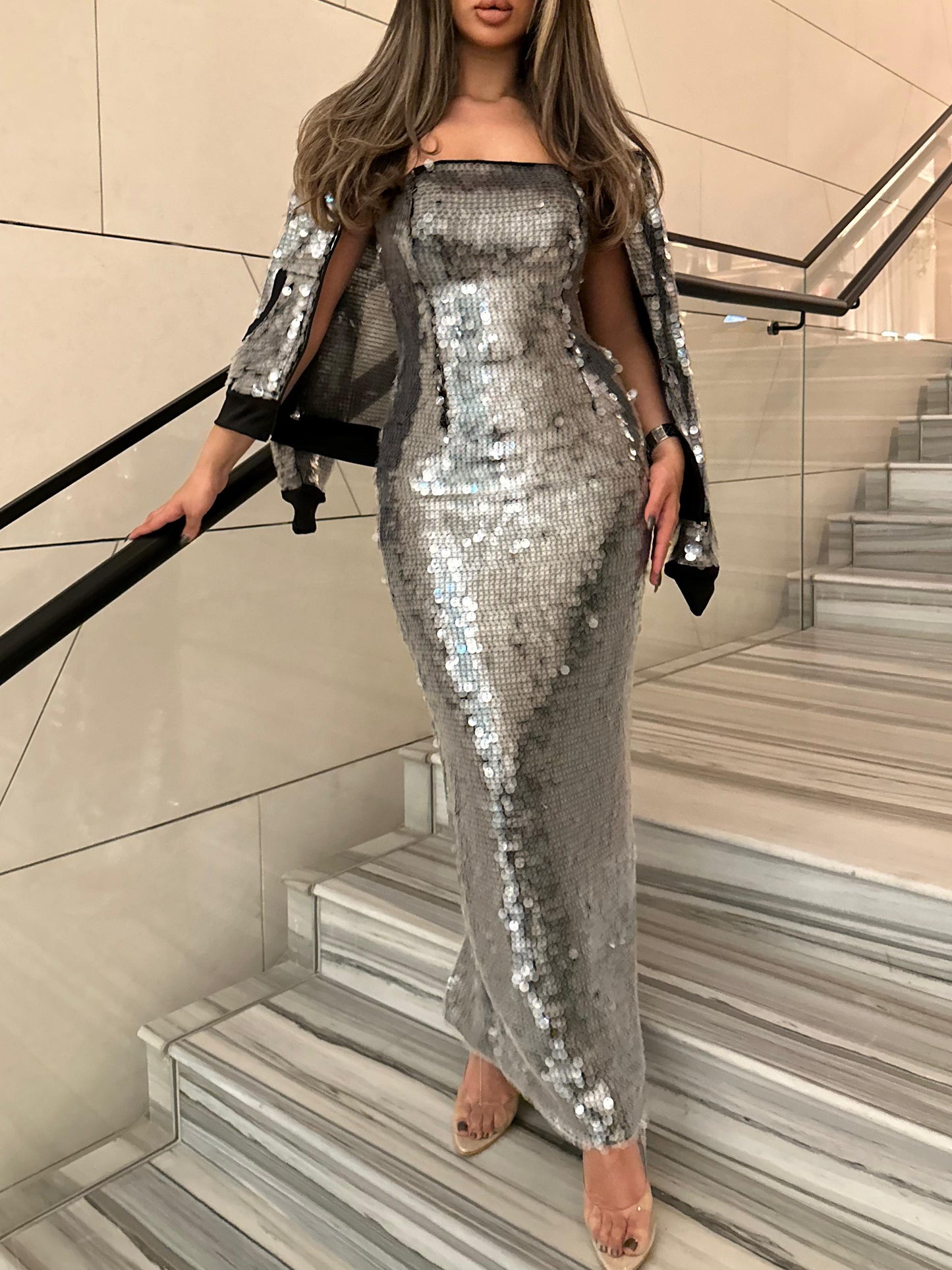 Black sparkly 2