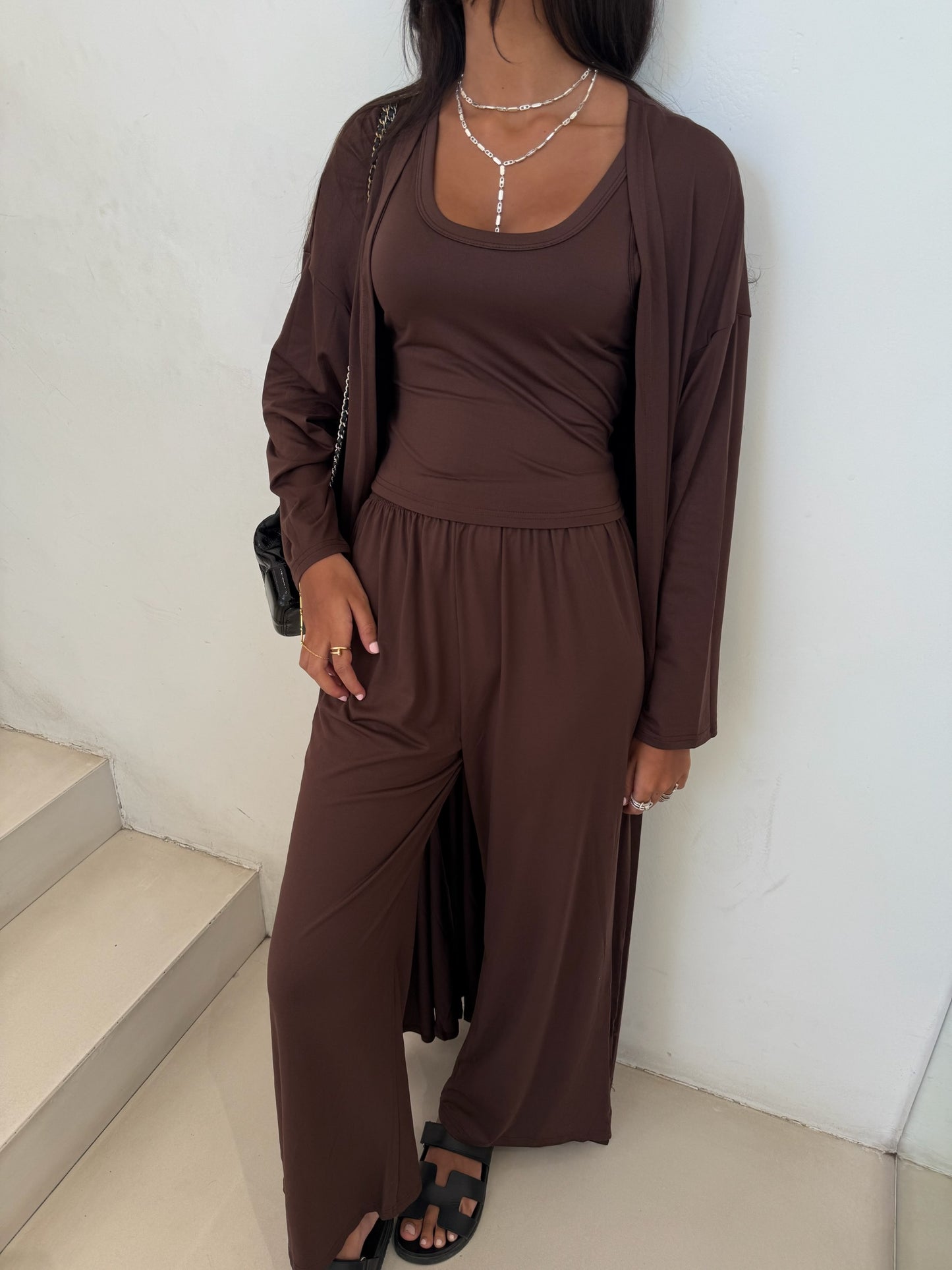 Comfy set in brown (next day delivery)
