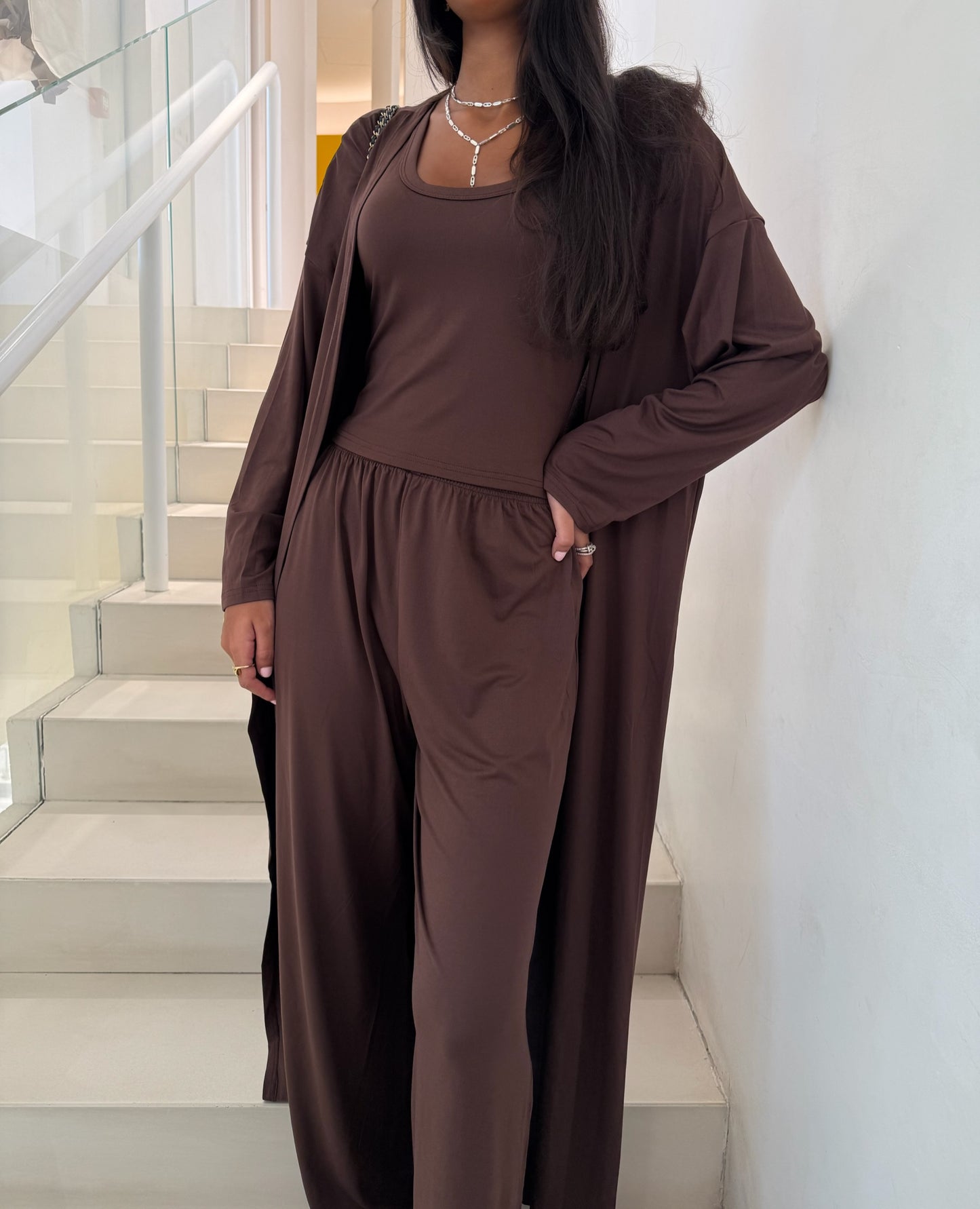 Comfy set in brown (next day delivery)