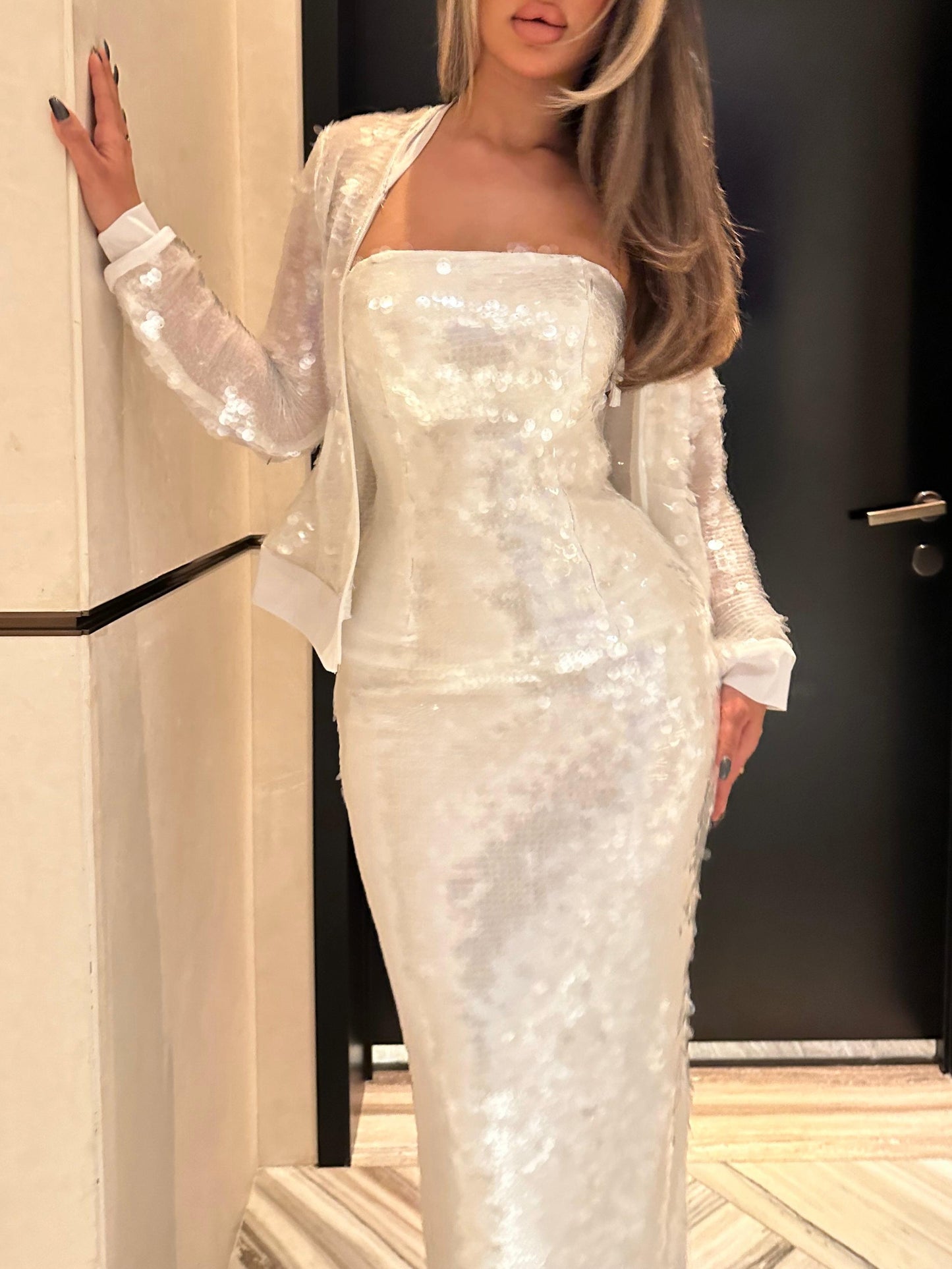 White Sparkly