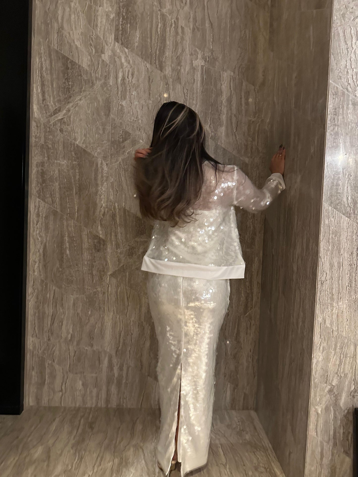 White Sparkly