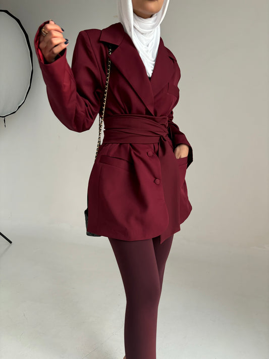 Maroon Blazer