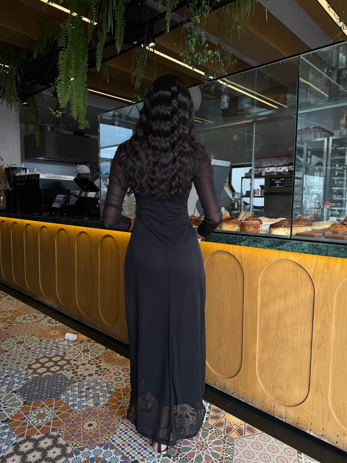 black dress 2 piece