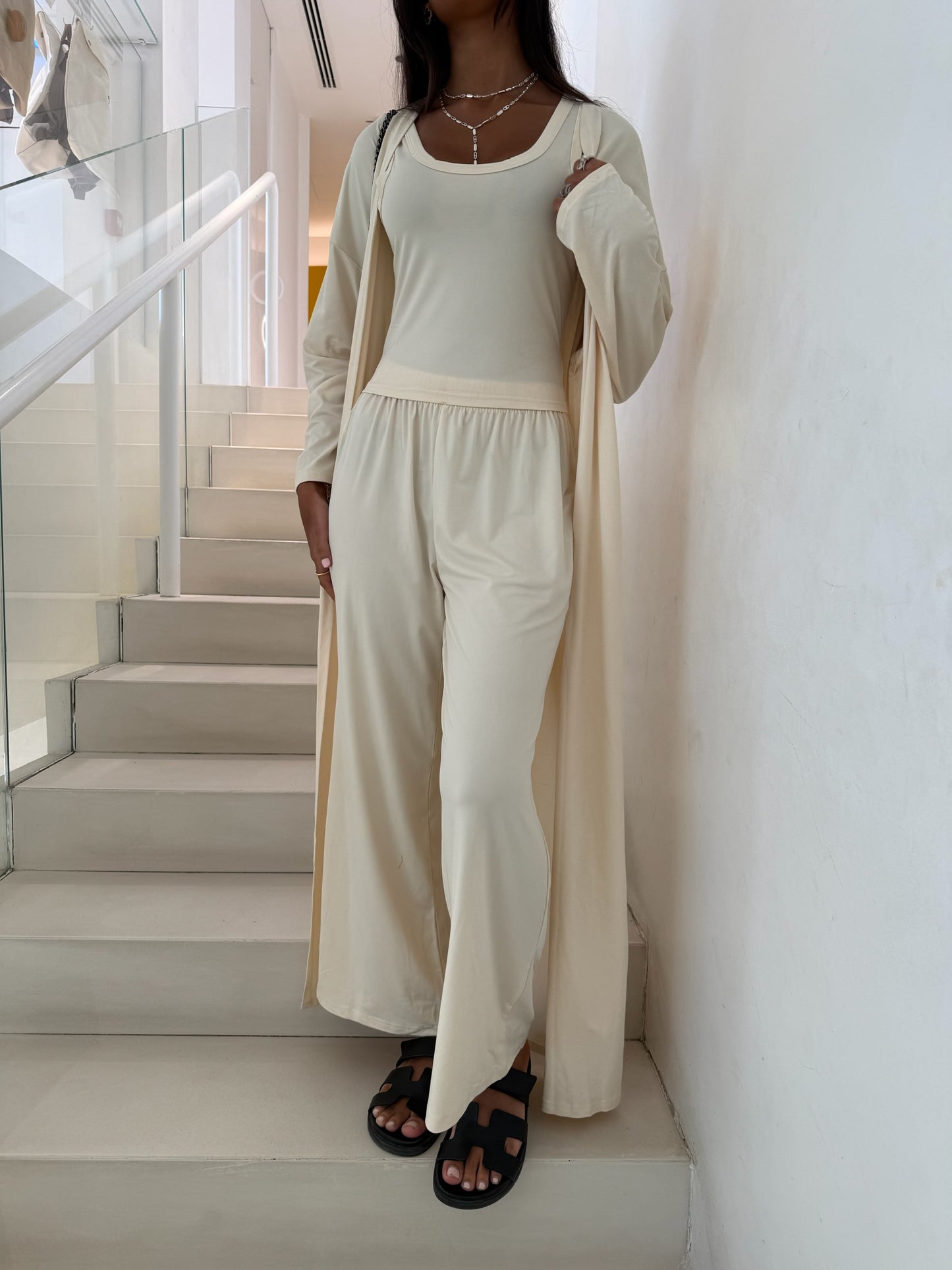 Comfy set in butter yellow (next day delivery)